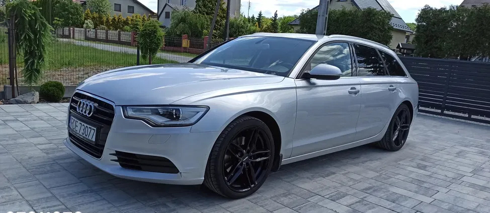 dębica Audi A6 cena 58000 przebieg: 210000, rok produkcji 2012 z Dębica